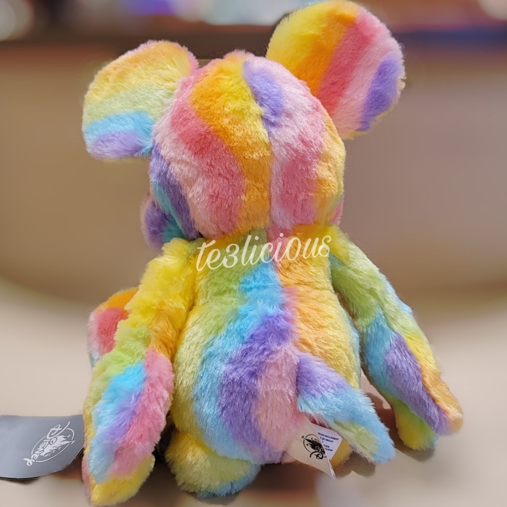 DISNEY PARKS MICKEY PASTEL TIE DYE PLUSH - Picture 6 of 6